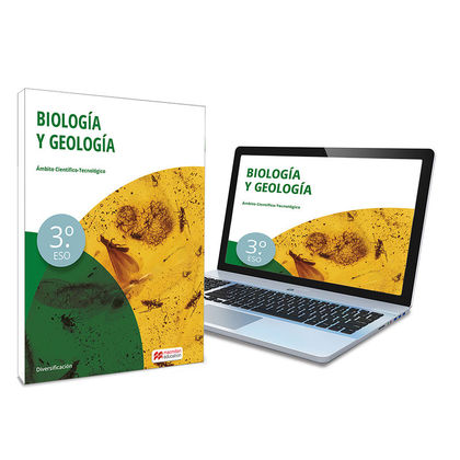 BIOLOGÍA Y GEOLOGÍA 3º - LIBRO DE TEXTO EN FORMATO FÍSICO DE DIVERSIFICACIÓN CUR