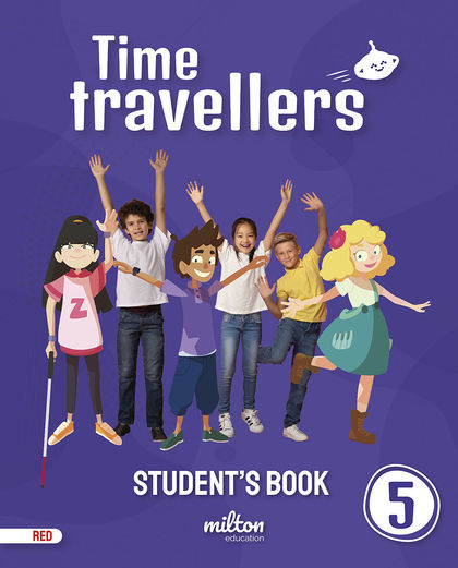 TIME TRAVELLERS 5 RED STUDENT'S BOOK ENGLISH 5 PRIMARIA (AM)