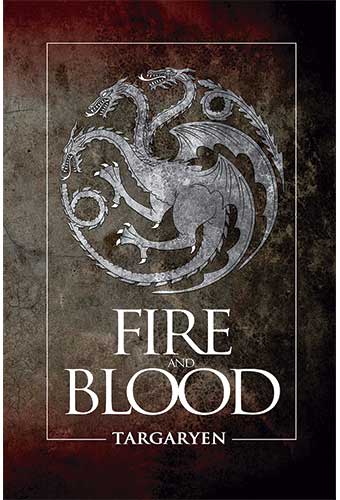 GAME OF THRONES - FIRE AND BLOOD (NOTEBOOK)