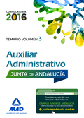 AUXILIARES ADMINISTRATIVOS JUNTA ANDALUCÍA TEMARIO 3.