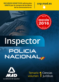 INSPECTOR DE POLICÍA NACIONAL. TEMARIO VOLUMEN 1 CIENCIAS JURÍDICAS