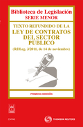 TEXTO REFUNDIDO DE LA LEY DE CONTRATOS DEL SECTOR PÚBLICO - (RDLEG. 3/2011, DE 1
