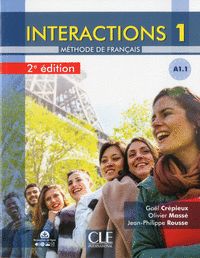 INTERACTIONS 1 - A1.1 - LIVRE + CD - 2º EDITIÓN