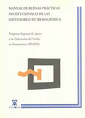 MANUAL DE BUENAS PRÁCTICAS INSTITUCIONALES DE LAS DEFENSORIAS IBEROAMERICANAS