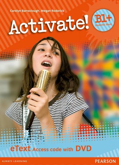 ACTIVATE! B1+ STUDENTS' BOOK ETEXT ACCESS CARD WITH DVD