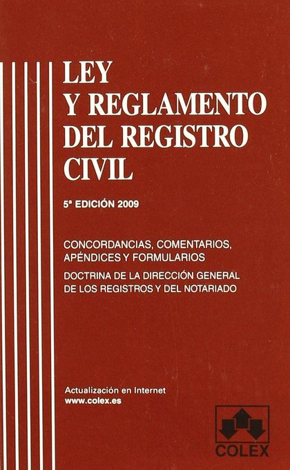 LEY Y REGLAMENTO DEL REGISTRO CIVIL