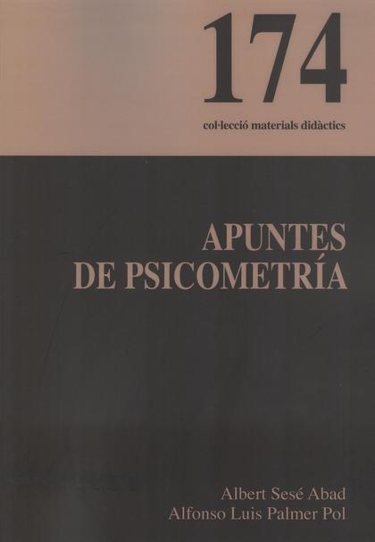 APUNTES DE PSICOMETRÍA