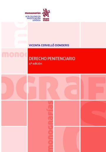 DERECHO PENITENCIARIO 4ª EDICIÓN 2016