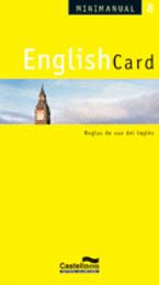 ENGLISHCARD : REGLAS DE USO DEL INGLÉS