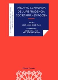 ARCHIVO COMMENDA DE JURISPRUDENCIA SOCIETARIA 2017 2018