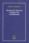 MANUAL DE HISTORIA ANTIGUA DEL CRISTIANISMO