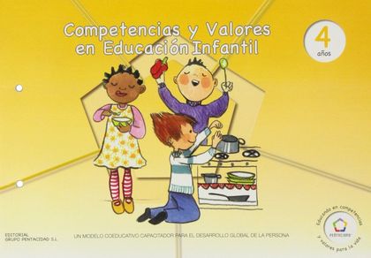 COMPETENCIAS Y VALORES EN EDUCACIÓN INFANTIL, 4 AÑOS