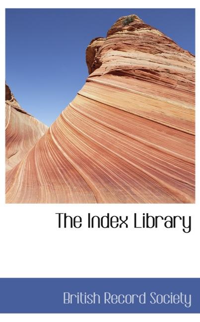 THE INDEX LIBRARY
