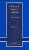 COURSE IN LANGUAGE TEACHING