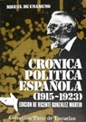CRONICA POLITICA ESPAÑOLA (1915-1923)