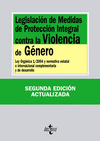 LEGISLACIÓN DE MEDIDAS DE PROTECCIÓN INTEGRAL CONTRA LA VIOLENCIA DE GÉNERO : LEY ORGÁNICA 1/20