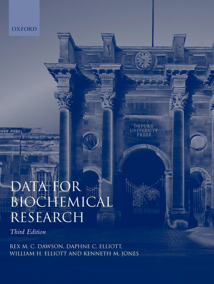 DATA FOR BIOCHEMICAL RESEARCH