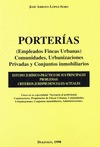 PORTERÍAS (EMPLEADOS FINCAS URBANAS) COMUNIDADES, URBANIZACIONES PRIVADAS Y CONJUNTOS INMOBILIA