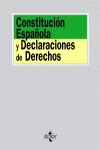 CONSTITUCIÓN ESPAÑOLA Y DECLARACIONES DE DERECHOS