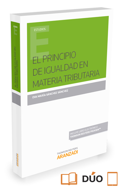 EL PRINCIPIO DE IGUALDAD EN MATERIA TRIBUTARIA (PAPEL + E-BOOK)