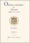 ORDENANZAS MUNICIPALS DE VILA-REAL (SEGLES XIV-XVIII)