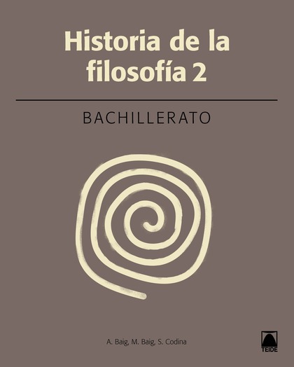 HISTORIA DE LA FILOSOFÍA 2. BACHILLERATO (2016)