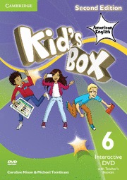 KID'S BOX AMERICAN ENGLISH LEVEL 6 INTERACTIVE DVD (NTSC) WITH TEACHER'S BOOKLET