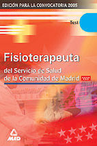 FISIOTERAPEUTA, SERVICIO DE SALUD DE MADRID. TEST