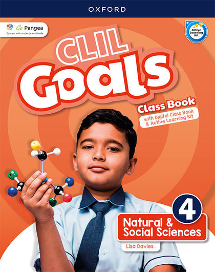 CLIL GOALS NATURAL & SOCIAL SCIENCES 4. CLASS BOOK PACK (ANDALUSIA)