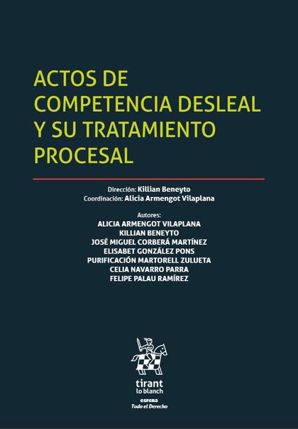 ACTOS DE COMPETENCIA DESLEAL Y SU TRATAMIENTO PROCESAL