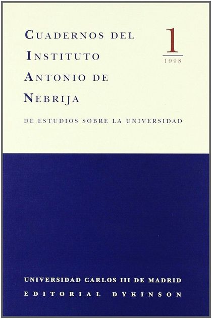 CUADERNOS ANTONIO DE NEBRIJA 1.