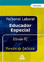 EDUCADOR ESPECIAL, XUNTA DE GALICIA. TEMARIO