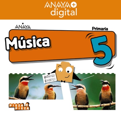 MÚSICA 5. PRIMARIA. ANAYA + DIGITAL.