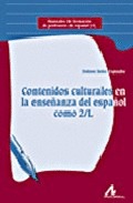 CONTENIDOS CULTURALES EN LA ENSEÑANZA DEL ESPAÑOL COMO 2/L