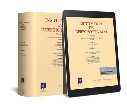 INSTITUCIONES DE DERECHO PRIVADO. TOMO V SUCESIONES. VOLUMEN 3º (DÚO).