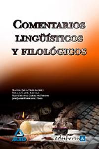 COMENTARIOS LINGÜÍSTICOS Y FILOLÓGICOS