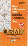 GUÍA Y MAPA DE CARRETERAS DE ESPAÑA Y PORTUGAL 1:800000 (2002)