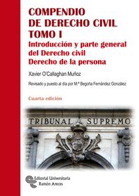 COMPENDIO DE DERECHO CIVIL TOMO I.INTRODUCCIÓN Y PARTE GENER