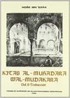 KITAB AL-MUHADARA WA-L-MUDAKARA. TOMO II. TRADUCCIÓN.