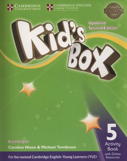 KID'S BOX LEVEL 5 ACTIVITY BOOK WITH ONLINE RESOURCES BRITISH ENGLISH