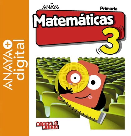 MATEMÁTICAS 3. (TALLER DE RESOLUCIÓN DE PROBLEMAS 3) PRIMARIA. ANAYA + DIGITAL.