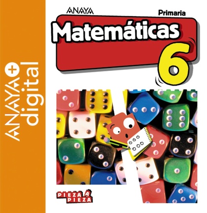 MATEMÁTICAS 6. PRIMARIA. ANAYA + DIGITAL.