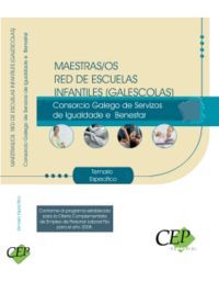 MAESTRAS/OS RED DE ESCUELAS INFANTILES (GALESCOLAS) DEL CONSORCIO GALEGO DE SERV