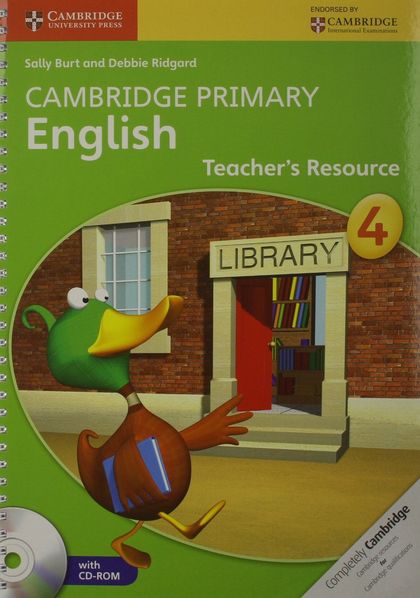 CAMBRIDGE PRIMARY ENGLISH STAGE 4 TEACHER'S RESOURCE BOOK WITH CD-ROM