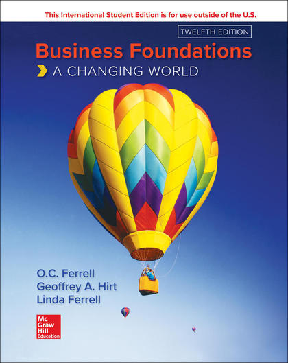 ISE BUSINESS FOUNDATIONS: A CHANGING WORLD