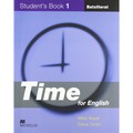 TIME FOR ENGLISH 1 SB PK CAT