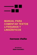 MANUAL DE COMENTARIO DE TEXTOS LITERARIO Y LINGÜÍSTICO