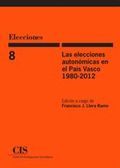 LAS ELECCIONES AUTONÓMICAS EN EL PAÍS VASCO, 1980-2012 (E-BOOK)