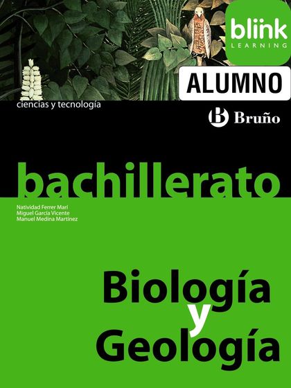 BIOLOGÍA Y GEOLOGÍA 1 BACHILLERATO LIBRO PARA TABLETA