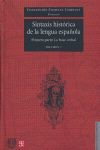 SINTAXIS HISTORICA DE LA LENGUA ESPAÑOLA (2VOLS).(COMPANY)